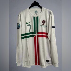 Portugal 2012 Euro Retro Jersey - Cristiano Ronaldo #7
